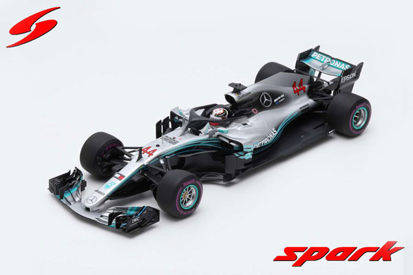 F1メルセデスAMGペトロナス、マテル製1/18シューマッハラストラン 1/18