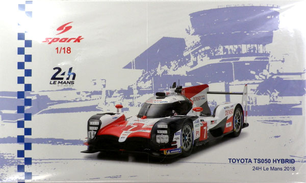 Décalcomanies Toyota TS050 Le Mans 2018 - Échelles 1:32, 1:43, 1:24, 1:18