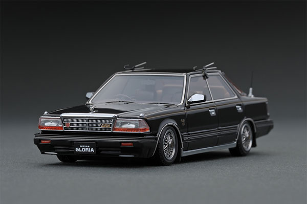 1/43 日産 グロリア (Y30) 4Door Hardtop Brougham VIP Black