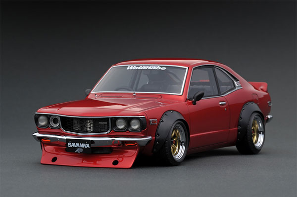 1/18 マツダ サバンナ (S124A) Semi Works Red Metallic  