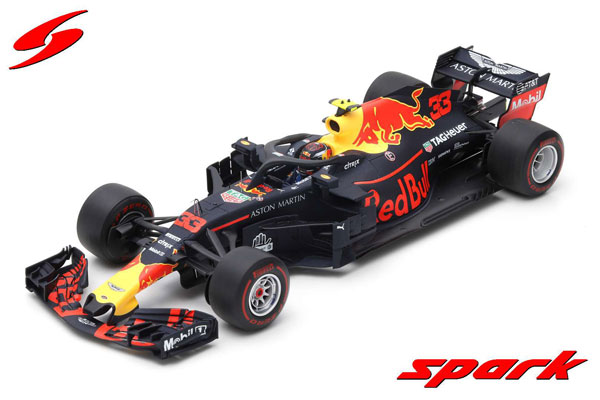 1/18 Red Bull Racing-TAG Heuer No.33 Winner Mexican GP 2018