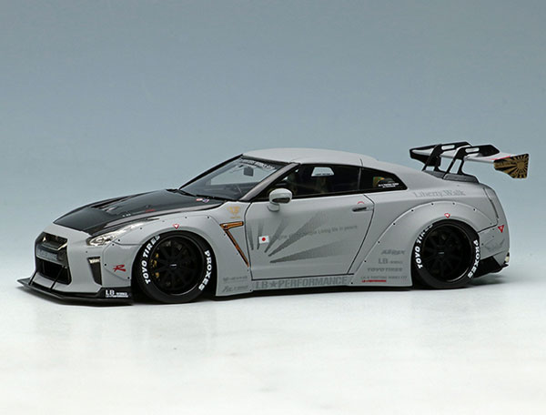 1/43 LB WORKS GT-R Type 1.5 2017 マットグレー[メイクアップ]【送料