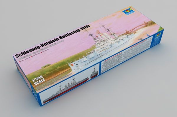 1/350 ドイツ海軍 戦艦 シュレスヴィヒ・ホルシュタイン 1908