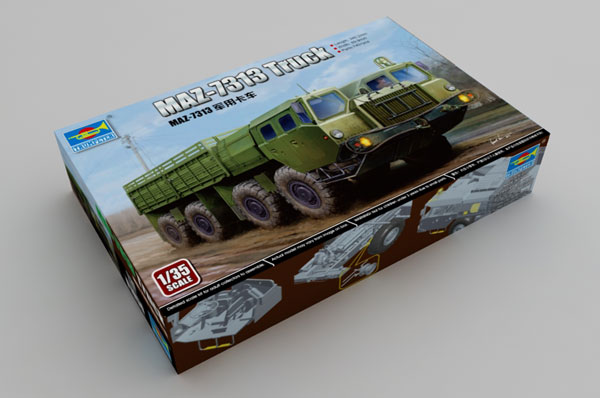 1/35 ソビエト軍 MAZ7313 トラック プラモデル[トランペッターモデル