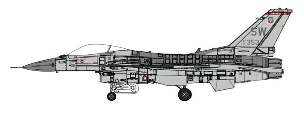 1/72 F-16C Block 50 アメリカ空軍 77th FS #91-0353 “MiG Killer