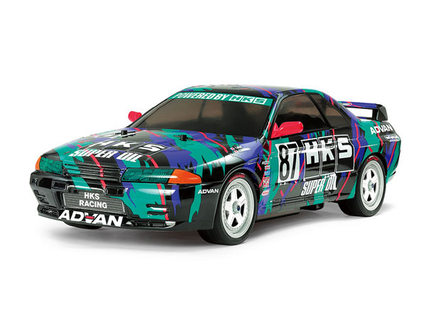 1/10RC HKS ニッサン スカイライン GT-R Gr.A (TT-01シャーシ TYPE-E
