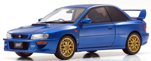 京商 KYOSHO 1/18 スバル インプレッサ 22B STi バージョン ブルー SAMURAIシリーズ KSR18033BL 京商SAMURAIシリーズ最新作！ 1⁄18スケール「スバル・インプレッサ22B