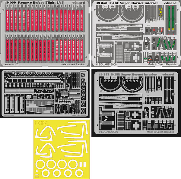 1/48 F/A-18E ビッグEDパーツセット (H社用)（再販）[エデュアルド