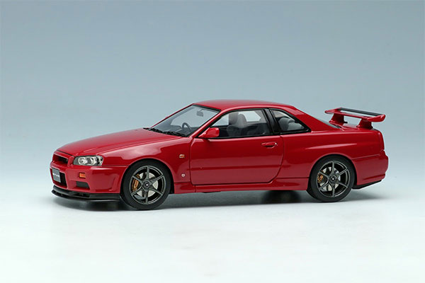 1/43 日産 スカイラインGT-R (BNR34) V-spec 1999 アクティブレッド[メイクアップ]【送料無料】《在庫切れ》