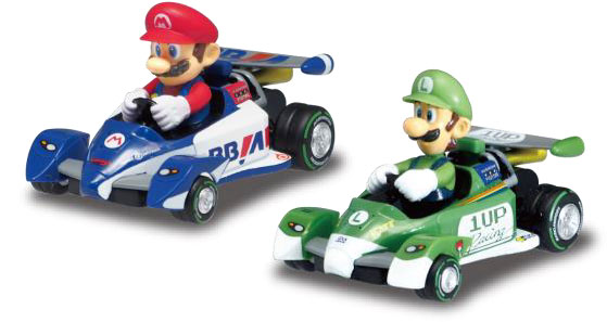 1/43 マリオカート プルバック マリオ ＆ ルイージ