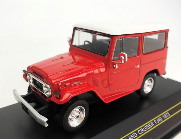 【新品未開封・送料無料】 トヨタ 1/43 ランドクルーザー (海外仕様 レッド 1973年 FJ40 その他