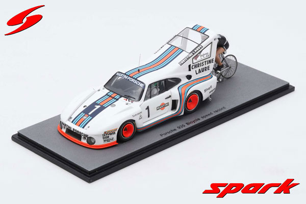 1/43 ポルシェ 935 Bicycle Speed Record 1977 Cyclist： Jean-Claude