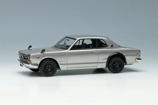中古カー模型　Nissan Skyline GT-R KPGC10 シルバー 中古カー模型 Nissan Skyline GT-R KPGC10 シルバー 1/43 NISSAN