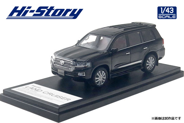 1/43 Toyota LAND CRUISER 200 ZX (2015) ブラック[ハイ