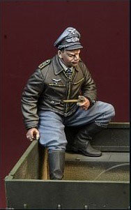 1/35 WWII 独 ドイツ空軍戦闘機パイロット[D-Day Miniatures Studio