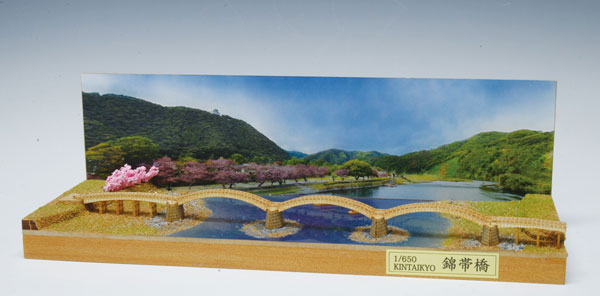 木製模型 1/650 錦帯橋[ウッディジョー]《在庫切れ》