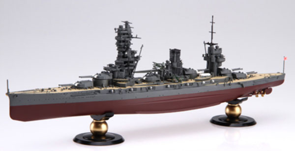 帝国海軍シリーズ No.31 EX-1 日本海軍戦艦 扶桑 昭和13年 フルハルモデル 特別仕様 艦名プレート・2ピース25ミリ機銃付[フジミ模型]《在庫切れ》