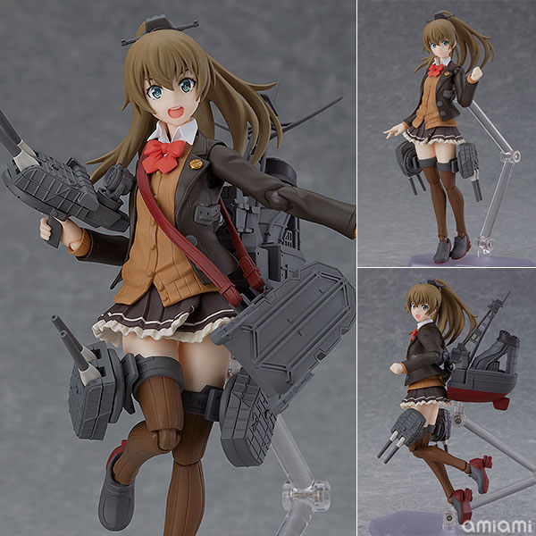 【中古】【特典】figma 艦隊これくしょん ‐艦これ‐ 熊野改二(GOODSMILE ONLINE SHOP限定)[マックスファクトリー]