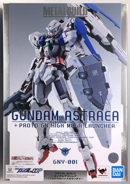 中古】(本体A/箱B)METAL BUILD ガンダムアストレア+プロトGNハイメガ