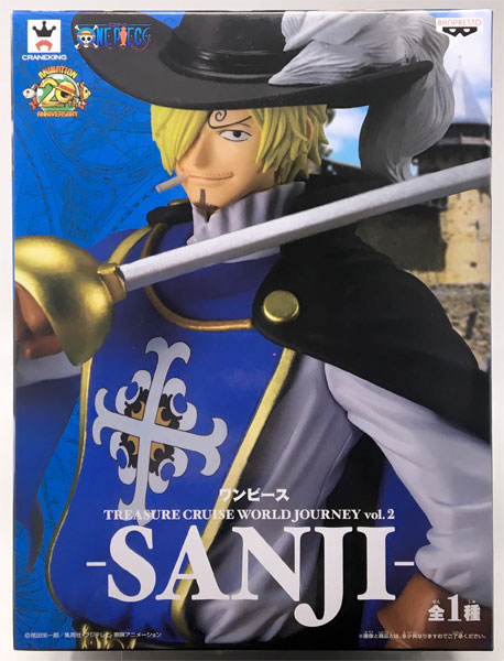 BANPRESTO - サンジ ワンピース TREASURE CRUISE WORLD JOURNEY vol.2-SANJI- ONE PIECE フィギュア プライズ(39410) バンプレスト BANPRESTO - サンジ ワンピース TREASURE CRUISE WORLD JOURNEY