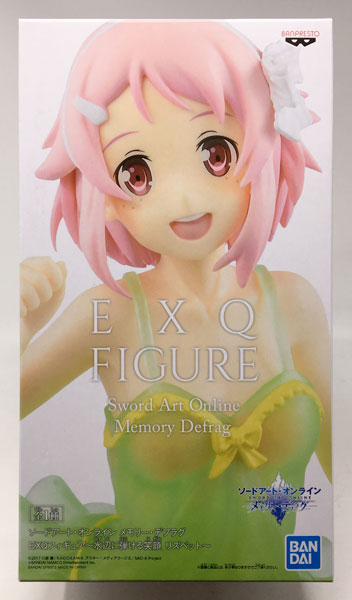 【中古】ソードアート・オンライン メモリー・デフラグ EXQフィギュア ～水辺に弾ける笑顔 リズベット～(プライズ)[バンプレスト]