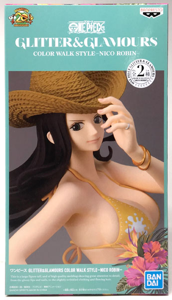 【中古】ワンピース GLITTER＆GLAMOURS COLOR WALK STYLE-NICO ROBIN- B(プライズ)[バンプレスト]