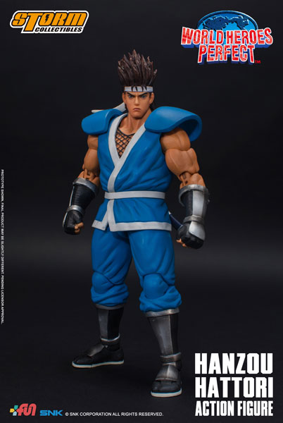 ワールドヒーローズ パーフェクト アクションフィギュア 服部