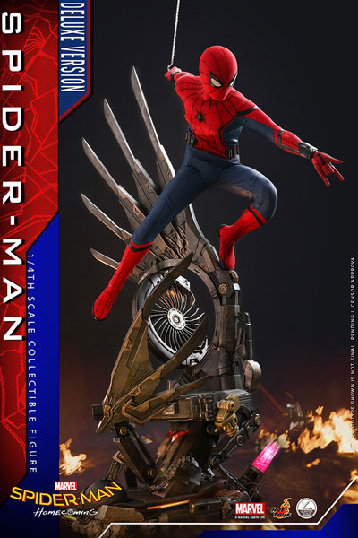 HOTTOYS クオーター スケール スパイダーマン ホームカミング DX版 1/4