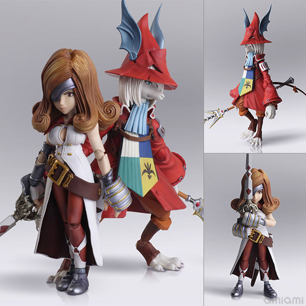 FINAL FANTASY IX BRING ARTS フライヤ・クレセント ＆ ベアトリクス アクションフィギュア[スクウェア・エニックス]【送料無料】《１２月予約》