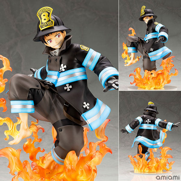 ARTFX J 炎炎ノ消防隊 森羅日下部 1/8 完成品フィギュア