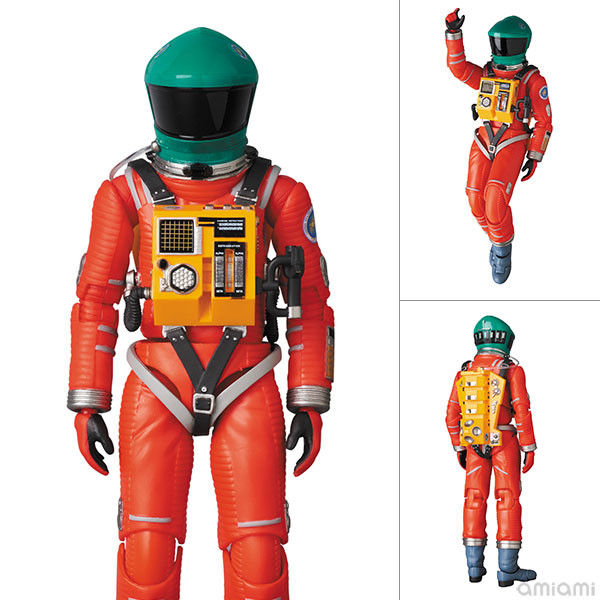 マフェックス No.110 MAFEX SPACE SUIT GREEN HELMET ＆ ORANGE SUIT 