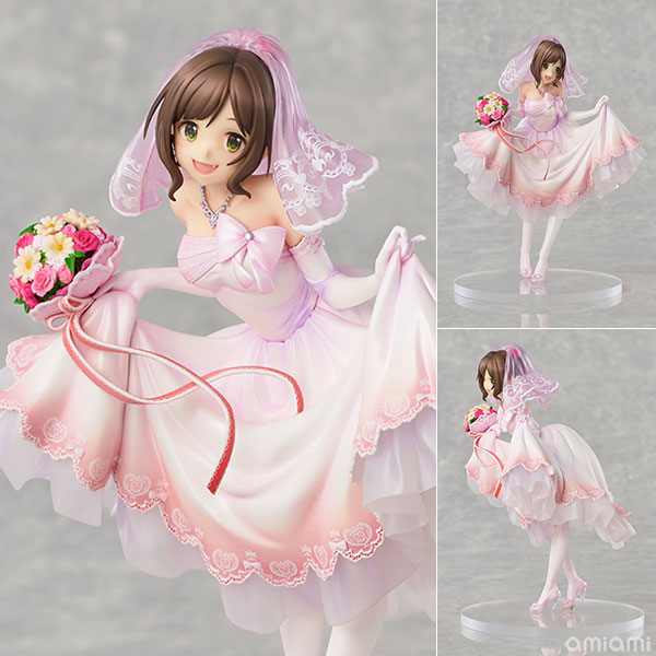 【中古】アイドルマスター シンデレラガールズ 前川みく ドリーミンブライドver. 限定版 1/7 完成品フィギュア[knead]