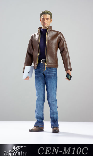 1/6 レザージャケット セット C コーヒー (ドール用)[トイ