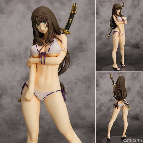 【中古】クイーンズブレイド 美しき闘士たち 武者巫女 トモエ 2Pカラーver. 1/6 完成品フィギュア[オーキッドシード]