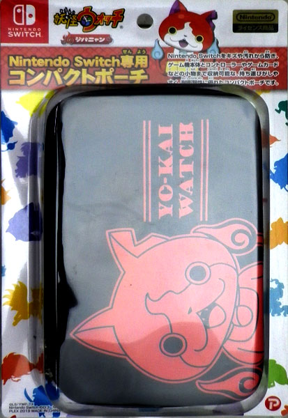 妖怪ウォッチ Nintendo Switch専用コンパクトポーチ ジバニャン