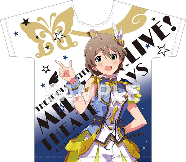 アイドルマスター ミリオンライブ フルカラーtシャツ 桜守歌織 ルミエール パピヨン Ver Gift 在庫切れ