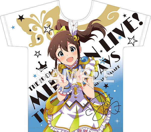 アイドルマスター ミリオンライブ！ フルカラーTシャツ 佐竹美奈子  