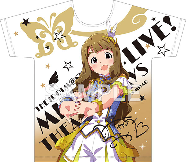 アイドルマスター ミリオンライブ！ フルカラーTシャツ 宮尾美也 