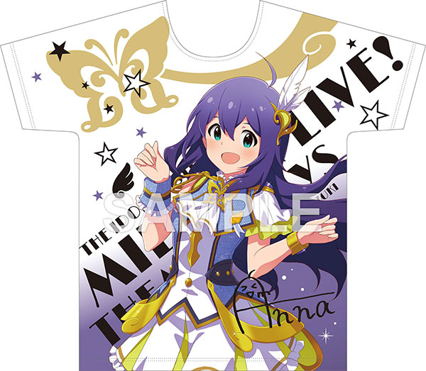 アイドルマスター ミリオンライブ！ フルカラーTシャツ 七尾百合子