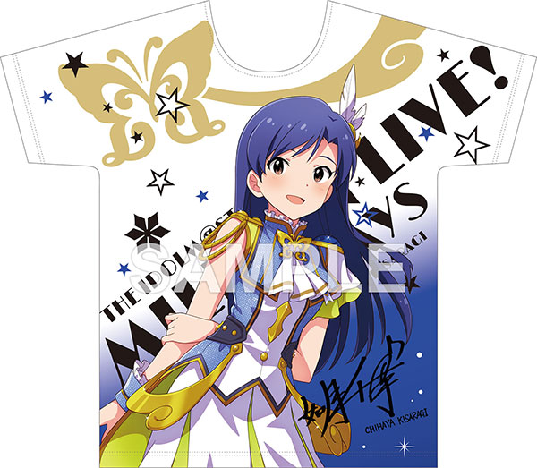 アイドルマスター ミリオンライブ！ フルカラーTシャツ 如月千早 