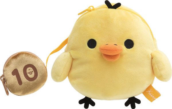 CU67801 リラックマ 『キイロイトリマフィンカフェ』 ぬいぐるみポーチ