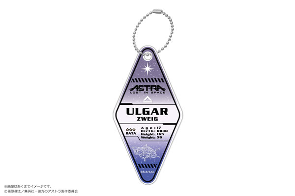 彼方のアストラ モーテルキーホルダー 07 ウルガー・ツヴァイク[カナリア]《在庫切れ》