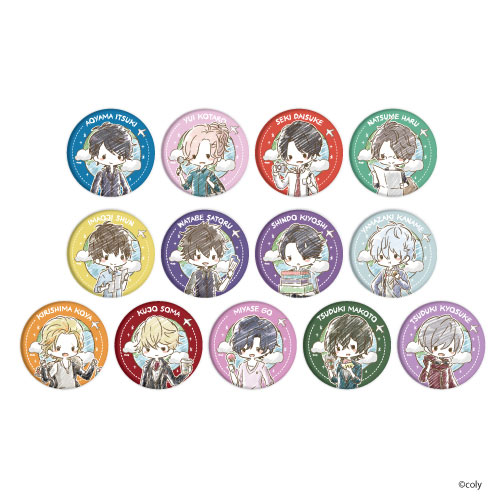 缶バッジ スタンドマイヒーローズ 02 マトリ 九条家 都築兄弟 旅行ver グラフアート 13個入りbox A3 在庫切れ