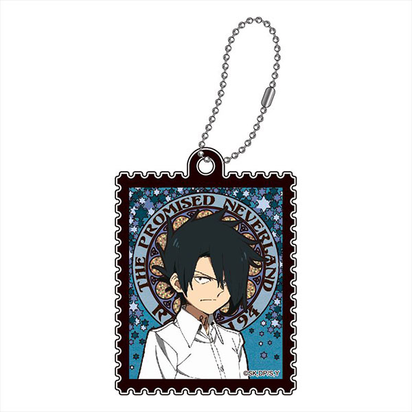 約束のネバーランド レイ アールヌーボーシリーズ スクエア缶バッジ 約束のネバーランド】レイ アールヌーボーシリーズ スクエア缶バッジ