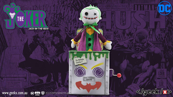 Dcキャラクター ジョーカー ジャック イン ザ ボックス Geek X 在庫切れ