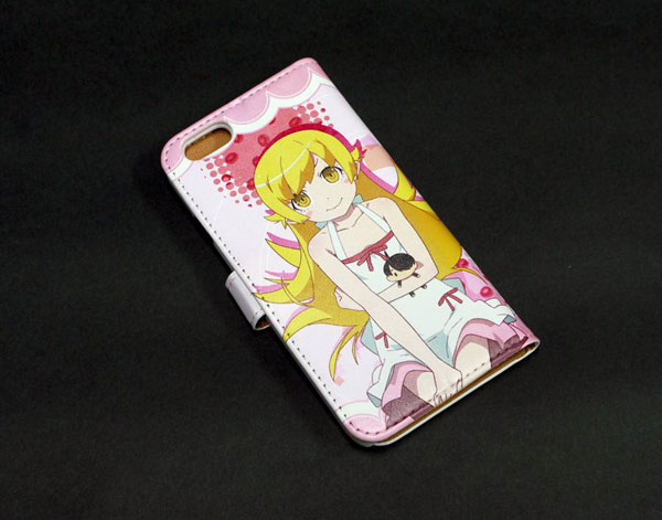 〈物語〉シリーズ 描き下ろし 手帳型スマホケース 忍野忍 iPhone8[シーズナルプランツ]《在庫切れ》