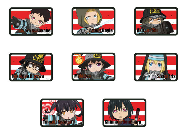 炎炎ノ消防隊・キャラケーブルカバーコレクションセット 炎炎ノ消防隊 トレーディング キャラケーブルカバーコレクション