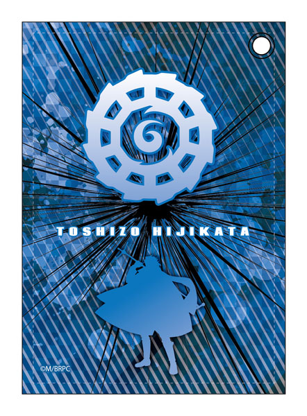 幕末Rock 合皮パスケース 土方歳三 シルエットver.[コンテンツシード]《在庫切れ》