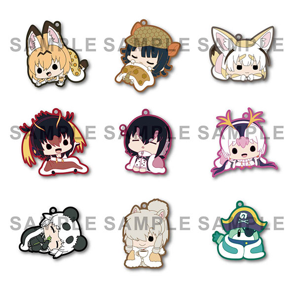 えふぉるめ けものフレンズ2 ふとんむしラバーストラップ第1弾 9個入り 