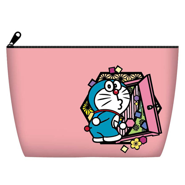 ドラえもん 切り絵シリーズ 舟形ポーチ ドラえもんB どこでもドア[ツインクル]《在庫切れ》